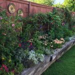 Bates Backyard Planter with Flowers Bates Backyard Planter with Flowers