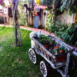 Puppy friends and found object planters - Bolen 2019